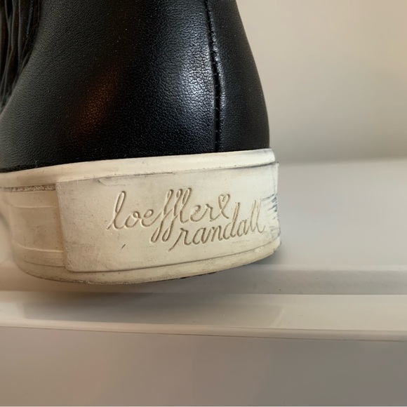 Loeffler Randall Leather Sneakers - Picture 2 of 3